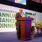 Dr Ernest Addison, Governor of the Bank of Ghana delivering his address