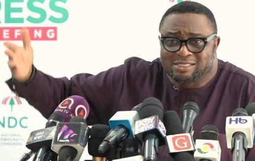 Director of Elections of the NDC, Elvis Afriyie Ankrah