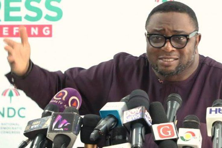 Director of Elections of the NDC, Elvis Afriyie Ankrah