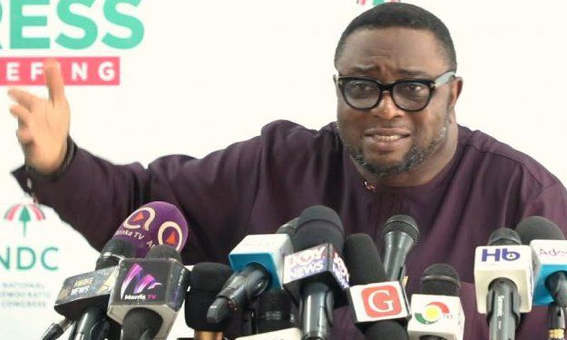 Director of Elections of the NDC, Elvis Afriyie Ankrah