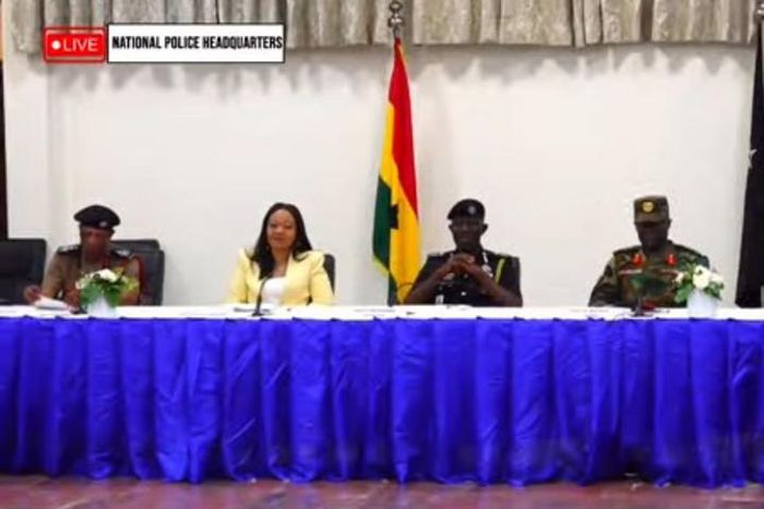 The Chairperson of the Electoral Commission applauds Dampare’s effective leadership of the national election security task force.