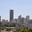 The Nairobi City skyline