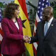 Kamala Harris and President Akufo-Addo