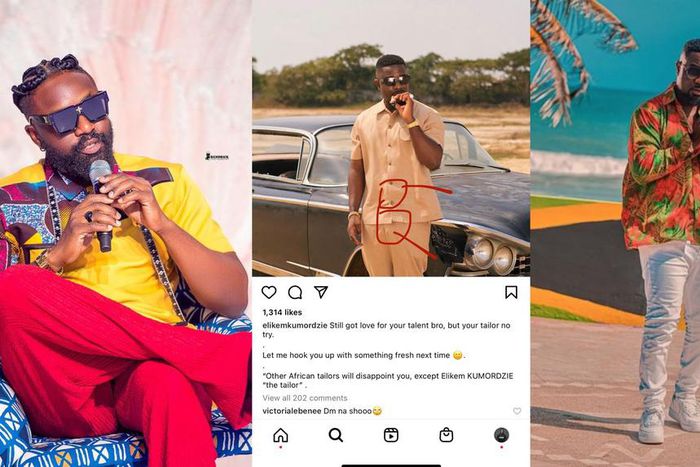 Elikem Kumordzie and Sarkodie