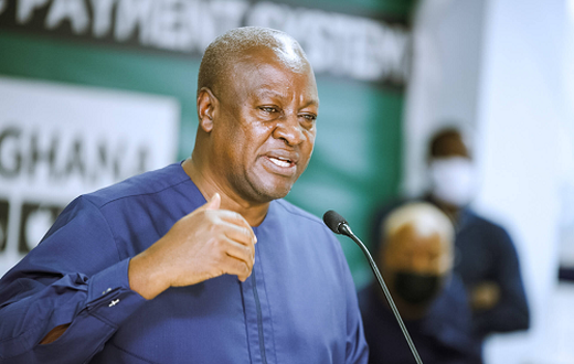 John Mahama promises to build new Black Stars dominated by home-grown players