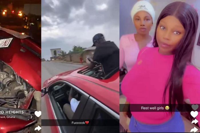 3 perish in gory accident in Accra shortly after 'Asa bone' video in speeding car