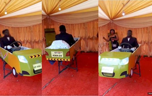 Watch how family of a Taxi Driver laid him in state during his funeral