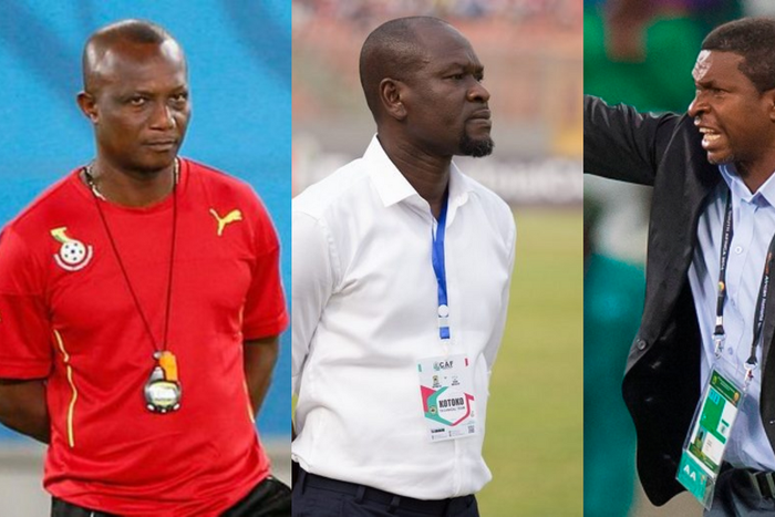 Kwasi Appiah, CK Akonnor and Maxwell Konadu