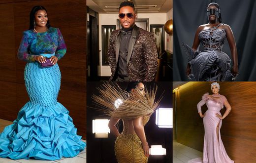 Ghanaian celebs at the AMVCA