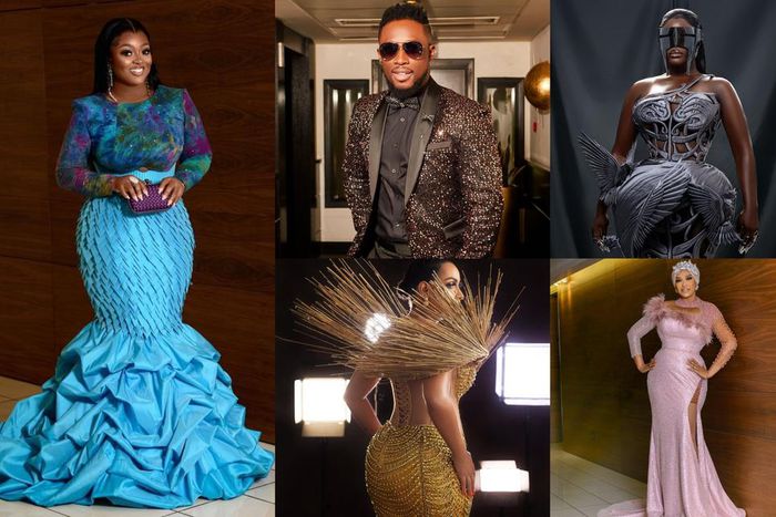 Ghanaian celebs at the AMVCA
