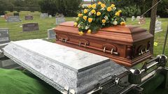A burial vault
