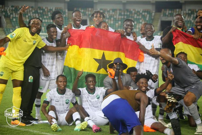 Dreams FC become first Ghanaian team to reach CAFCC knockout stage since 2004