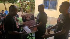 Oppong Weah: Liberia President mourns Christian Atsu, donates $10,000 to family