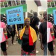 #SaveGhanaFootball: 75-year-old woman joins protest over Black Stars heartbreaks
