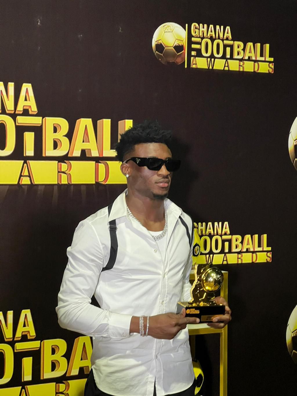 Kudus adjudged Footballer of the Year for 2nd consecutive time at 2024 Ghana Football Awards