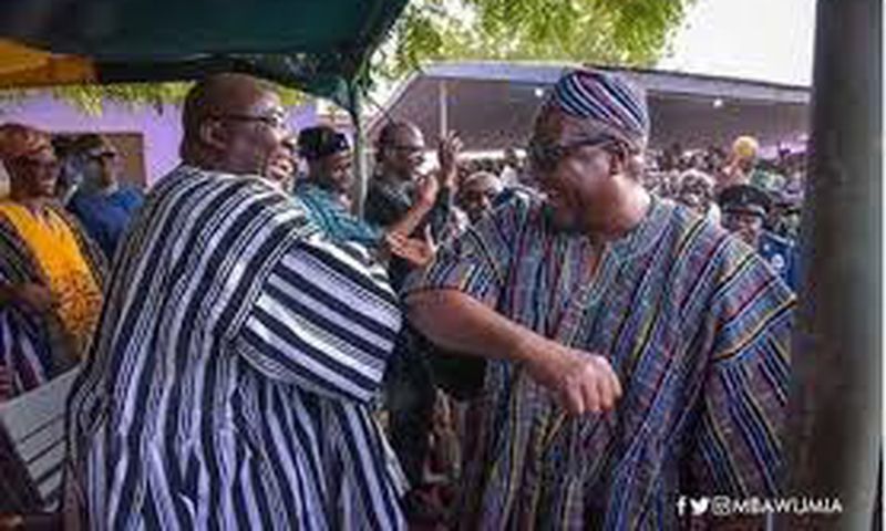 John Mahama and Dr Mahamudu Bawumia