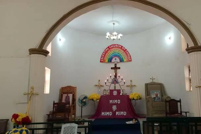 He tried to cover up his tracks, but he didn’t do it [Celestial Church of Christ Kaduna1 Basilica Headquarters Kabala-Doki/Facebook]