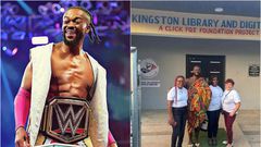 Kofi Kingston: WWE superstar builds Library and Digital Center in hometown in Ghana