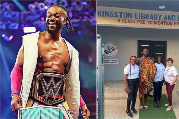 Kofi Kingston: WWE superstar builds Library and Digital Center in hometown in Ghana