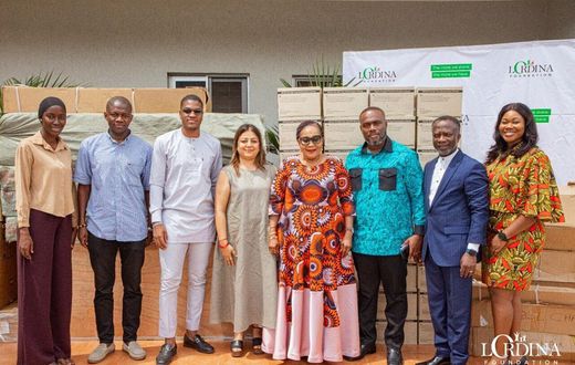Lordina Foundation receives medical equipment