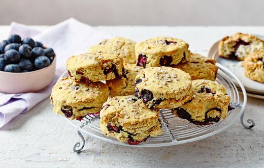 Gluten-free oat scones (Tesco real food)