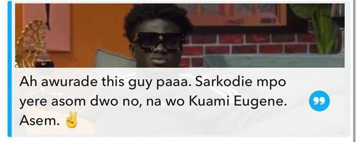 Kuami Eugene comes under attack over reason why he is single
