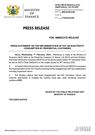 Statement on suspension on 15% Vat on Electricity