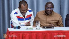 Dr. Matthew Opoku Prempeh and Dr Mahamudu Bawumia