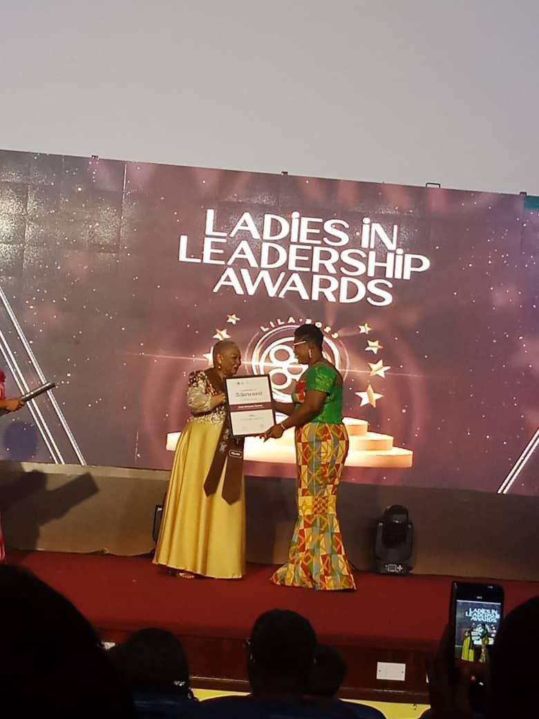 Linda Ewoenam Donkor with Joyce Aryee