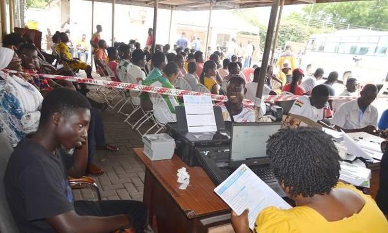 Voter registration file photo