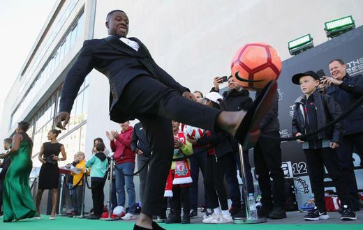 Ghanaian singer Big Shaq rocks FIFA gala and social media users are left in shock