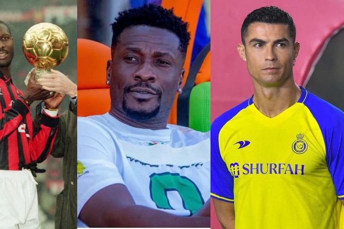 Gyan picks George Weah ahead of Ronaldo in GOAT conversation