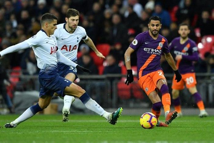 Riyad Mahrez was Manchester City's match winner against Tottenham