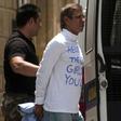 Egyptian Seif al-Din Mohamed Mostafa is escorted to an extradition hearing in the Cypriot capital Nicosia on May 13, 2016