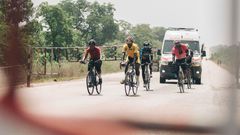 Zen Riderrs finally arrive in Tamale