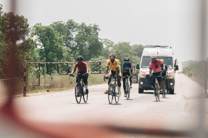 Zen Riderrs finally arrive in Tamale