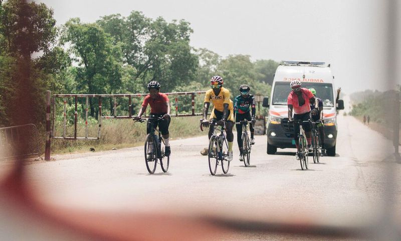 Zen Riderrs finally arrive in Tamale
