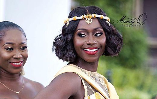 Beautiful Ghanaian bride