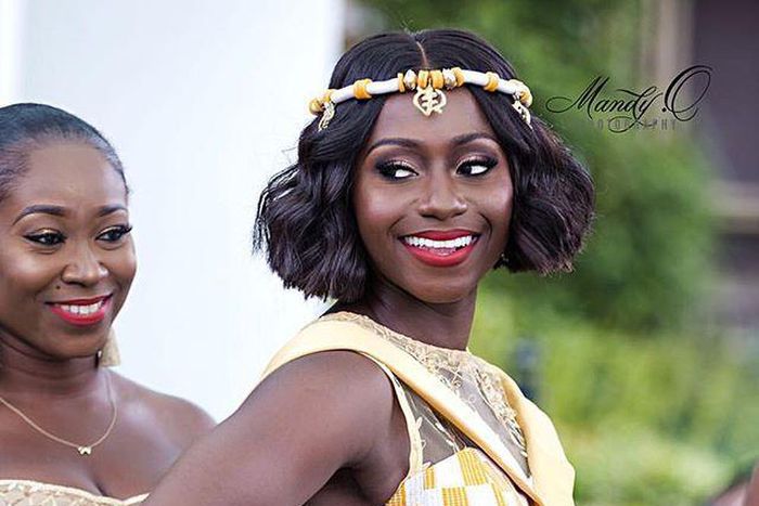 Beautiful Ghanaian bride
