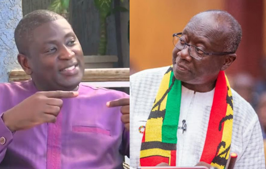 Kwadwo Nsafoah Poku and Ken Ofori-Atta