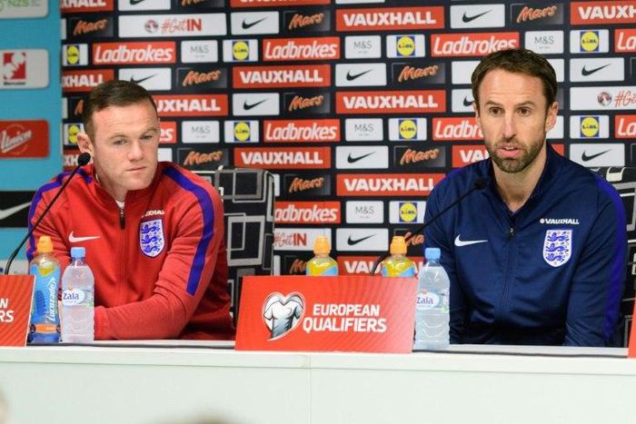 England manager Gareth Southgate (right) has defended the decision to honour Wayne Rooney in a friendly against the USA next week