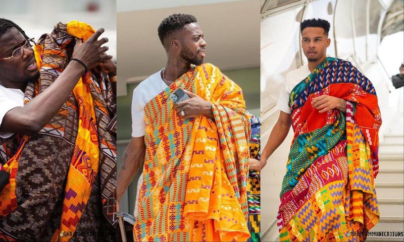 Black Stars of Ghana outshine Super Eagles with Kente AFCON arrival in Côte d'Ivoire
