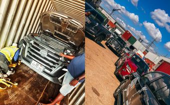 Cars used for Accra-to-London trip shipped back home after expedition