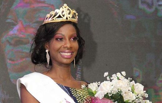 Nana Ama Benson, a 23-year-old graduate of the University Ghana Nursing School  who represented  the Central Region has been crowned Miss Ghana 2018.