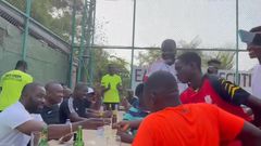 Kwame Despite gifts $100 each to players of Yaw Dabo’s Academy (Video)