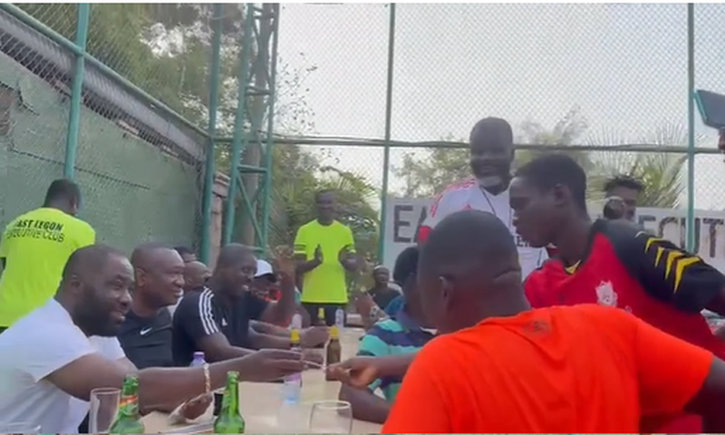 Kwame Despite gifts $100 each to players of Yaw Dabo’s Academy (Video)