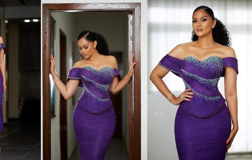 Menaye Donkor in kente