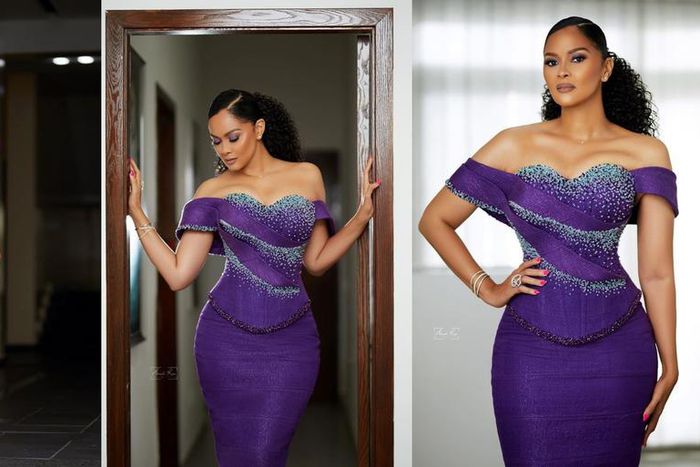 Menaye Donkor in kente