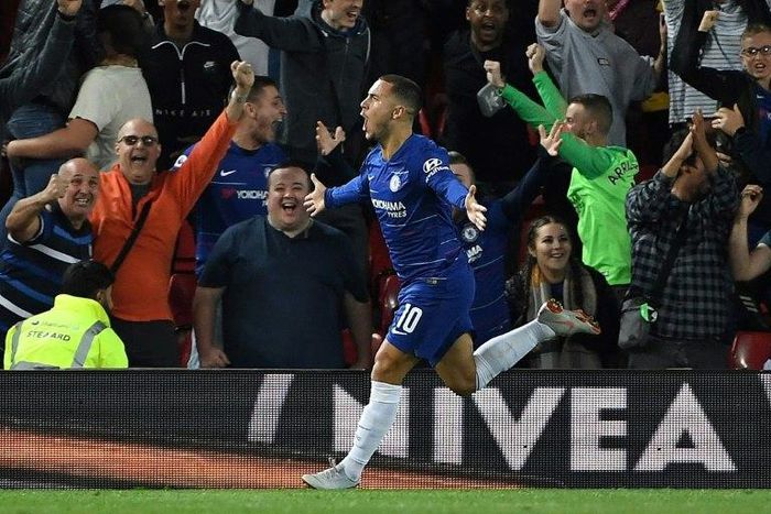 Eden Hazard has been in blistering early season form and scored the winner between the sides in the League Cup on Wednesday