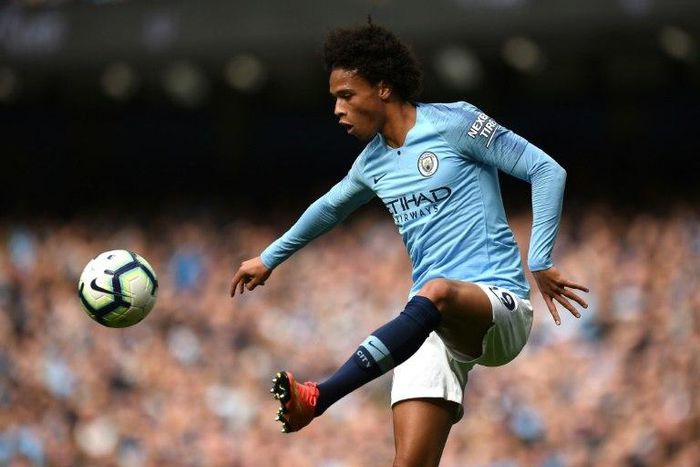 The skilful Leroy Sane scored for Manchester City in the champions' 3-0 Premier League win at home to Fulham on Saturday